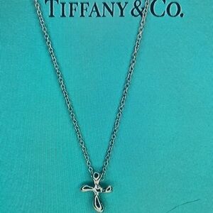 Tiffany & Co Silver Infinity Necklace